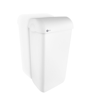 Poubelle murale sans couvercle BlackSatino - 23L 