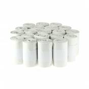Sac Poubelle 20L Blanc - 10 microns - Carton de 1000 Sacs