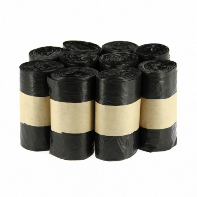 Sac Poubelle 30L Noir - 11 microns - Carton de 500 Sacs