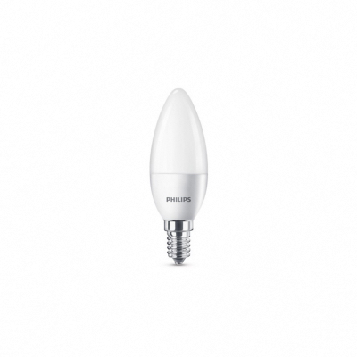 Ampoule LED flammes PHILIPS - E14 5,5-40W - 2700K