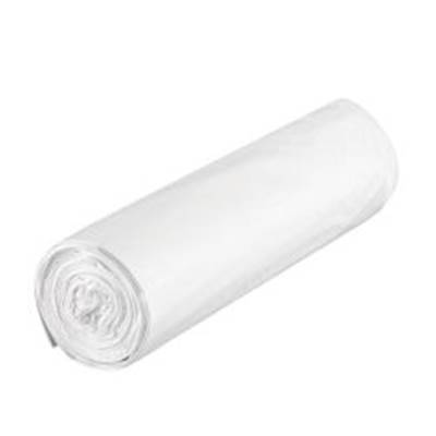 Sac Poubelle 110L Blanc - 40 microns - Carton de 200 Sacs