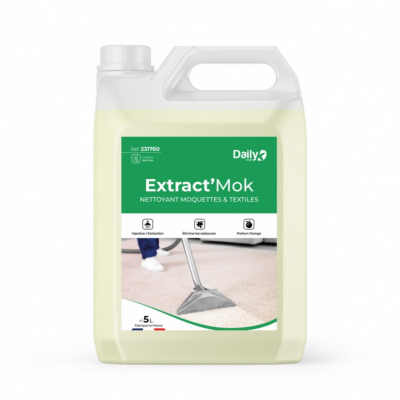 Nettoyant détachant moquette et textile EXTRACT'MOK - Daily K - Bidon 5l