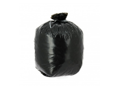 Sac Poubelle 100L Noir - 55 microns - Carton de 200 Sacs