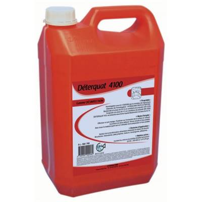 Détergent désinfectant alimentaire acide - DETERQUAT 4100 - Bidon de 5l