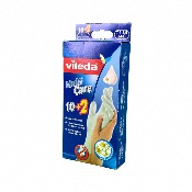 Gants latex multi care non poudré - Vileda - Boîte de 10+2