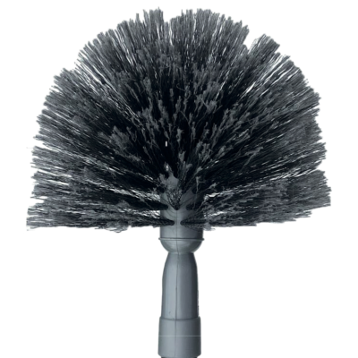 Balai tête de loup 1/2 ronde avec fibres vinyle 