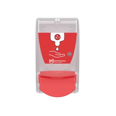Distributeur de gel hydroalcoolique pour recharge 1l