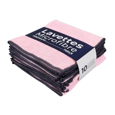 Lavette microfibre multi-usage DKMULTI - 38x38cm - Sachet de 10
