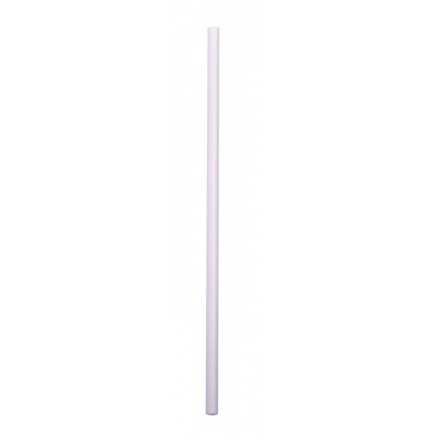 Paille en papier blanc (diamètre 6mm) - Colis de 7000