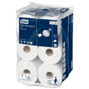 Papier Hygiénique Rouleau Mini dévidage central - TORK SmartOne Mini T9 - Colis de 12 rouleaux