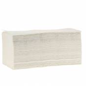 Essuie Main Pliés Tissue en V - 2 plis - Recyclé blanc - Carton de 20 paquets de 160 feuilles (3200)