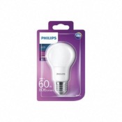 Lampe LED standard dépolie 8-60 W E27 230V 2700K - PHILIPS