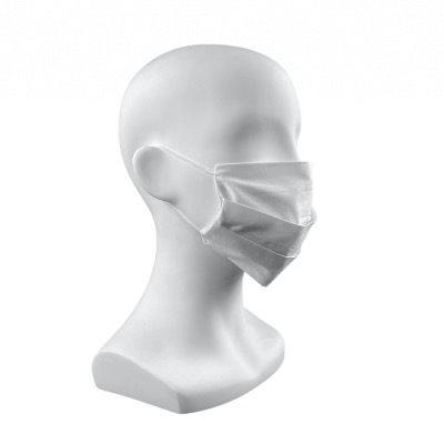 Masque en tissu - Blanc - A l'unité 