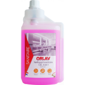 Nettoyant sanitaire gel 4 en 1 - ORLAV - Bidon doseur 1L