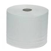 Bobine industrielle d'essuyage 1000 formats recyclée blanc 2 plis 22x30cm - Colis de 2 bobines