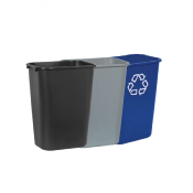 Corbeille pour tri sélectif grand format - 39L