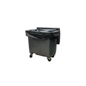 Doublures de Conteneurs 750L Noir - 30 microns - Carton de 50 Sacs