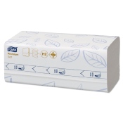 Essuie-mains pliés en W - 2 plis - Tork Xpress H2 - Colis de 2040 feuilles