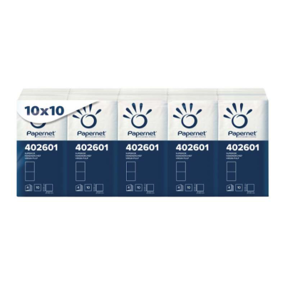 Mouchoir en paquet de 10 - Ecolabel - Colis de 24 paquets de 10