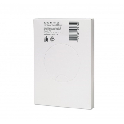 Sachets pour serviettes hygiéniques 1L - B5 TORK - Colis de 1200