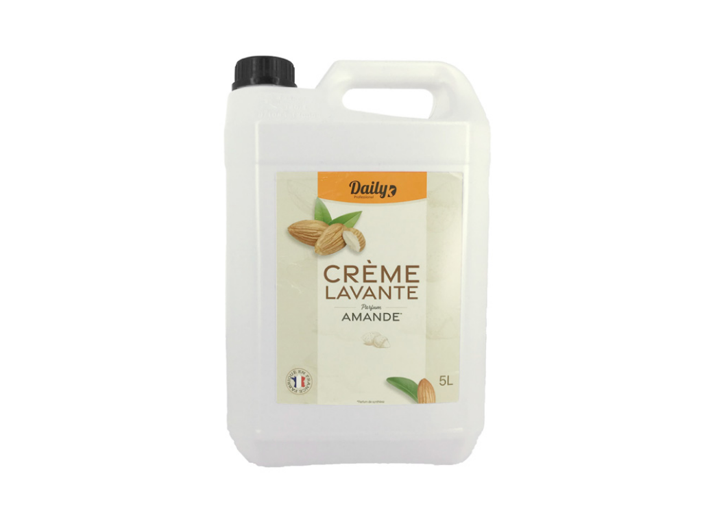 Crème lavante mains parfum amande douce - Bidon 5L