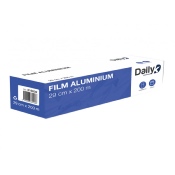 Film aluminium 29cm x 200m - Carton de 6 boîtes distributrices