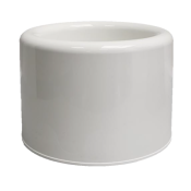 Socle WC blanc pour Brosse WC Boule