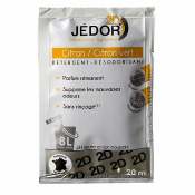 Dosettes 20ml JEDOR détergent surodorant 2D - Carton de 250