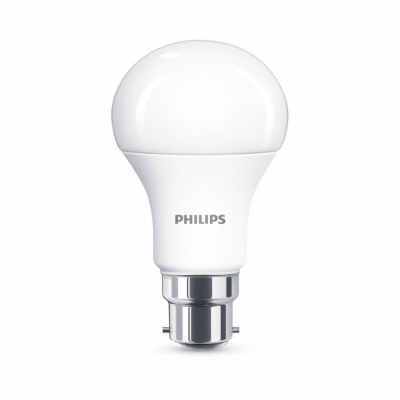 Ampoule LED standard dépolie PHILIPS - B22 11-75W - 2700K