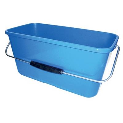 Seau rectangulaire 13L - Bleu