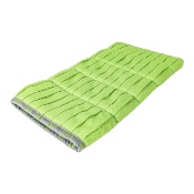 Gant microfibre vert à vitre - DELTA - 14 x 26 cm 200gr/m² - Sachet de 2 gants