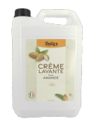 Crème lavante mains parfum amande douce - Bidon 5L