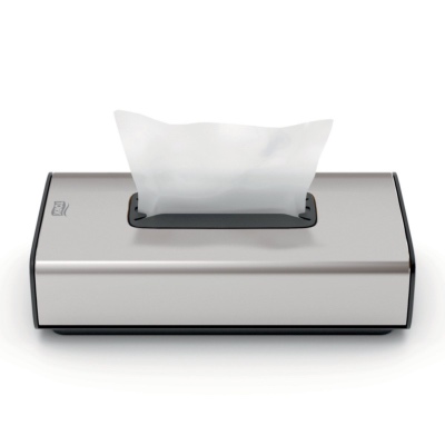 Distributeur de Mouchoirs Acier Inox - Tork F1