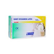 Gant latex micro poudré AQL 1,5 - Boîte de 100 (S à XL)