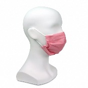 Masque en tissu - Rose clair - A l'unité 