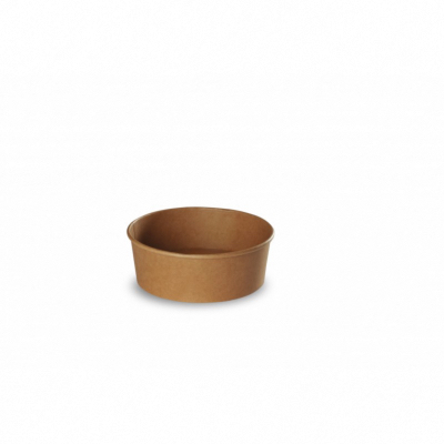 Pot rond kraft brun 1100 ml - Carton de 300