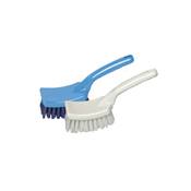 Brosse polyester mi-dur à manche - Gamme alimentaire - Monture 26cm