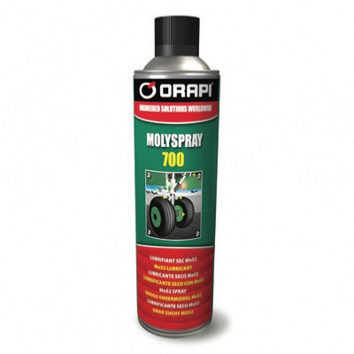 Lubrifiant sec MOLYSPRAY 700 ORAPI - Aérosol 650ml 