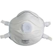 Masque facial FFP3 avec valve - Boîte de 5