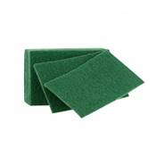 Tampon abrasif vert - 15 x 23cm - Lot de 10