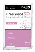 Détergent désodorisant désinfectant FRESHYSOL 3D - Dosette 20ml - Carton de 250