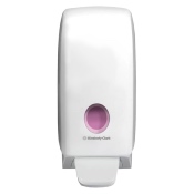Distributeur savon mousse Blanc AQUARIUS pour recharge 1l