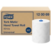 Essuie-mains Rouleau 150 m - 2 plis - Tork Matic H1 - Carton 6 rouleaux