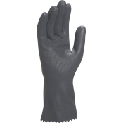 Gant noir en néoprène et latex 30 cm - VE530 - Taille 7/8 - 1 paire 