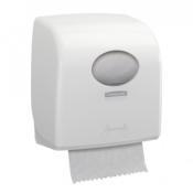 Distributeur essuie-mains rouleaux blanc - AQUARIUS SLIMROLL - 190m