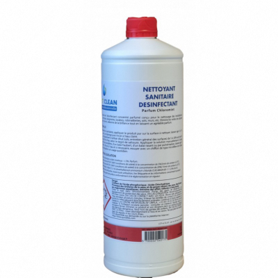 Nettoyant sanitaire détartrant désinfectant désodorisant Chloromint - Bidon 1l